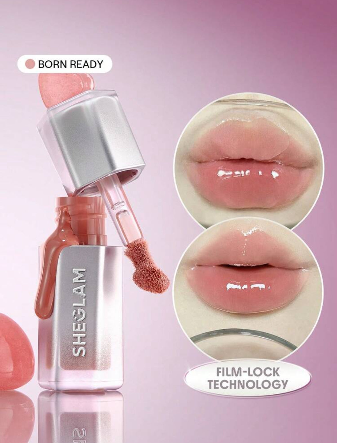 Glass Lock Air Brillo Labial intransferibles