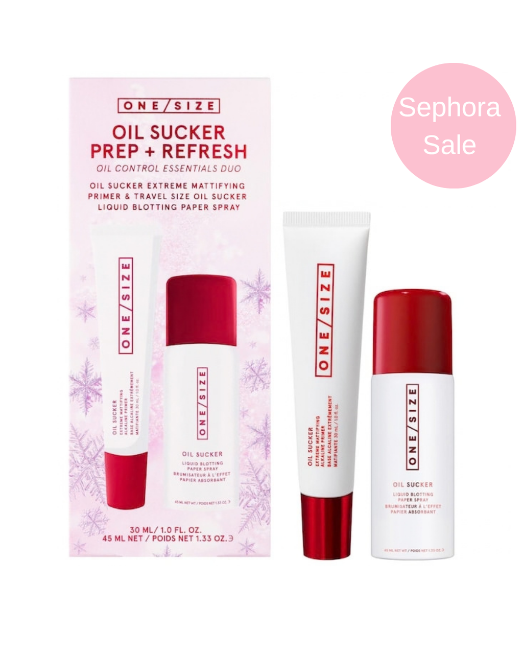 SEPHORA SALE ONE/SIZE by Patrick Starrr 
Oil Sucker Prep & Refresh Mattifying Duo “BAJO PEDIDO”