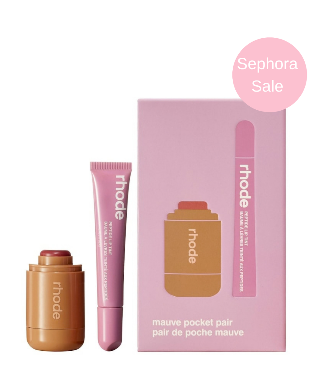 SEPHORA SALE Rhode Pocket Pair Limited Edition Lip + Cheek Set  “BAJO PEDIDO”