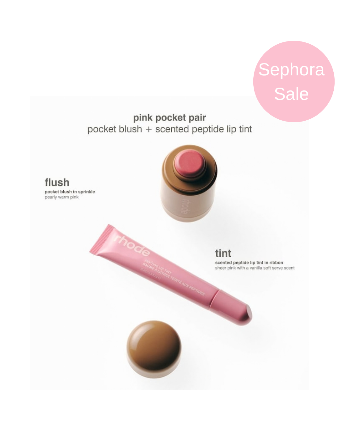 SEPHORA SALE Rhode Pocket Pair Limited Edition Lip + Cheek Set “BAJO PEDIDO”