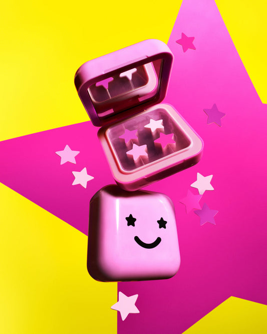 Starface Parches hydro- Star Pink Pimple Patches Compact 32ct