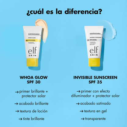 E.L.F. SKIN Protector Solar Y Prebase De Maquillaje