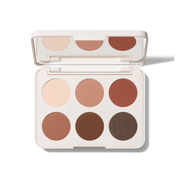 CHROMAPLUS 6-PAN EYESHADOW PALETTE TAILORED NUDES