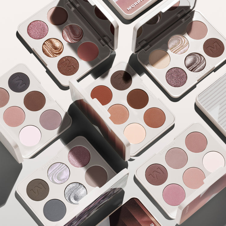 CHROMAPLUS 6-PAN EYESHADOW PALETTE TAILORED NUDES