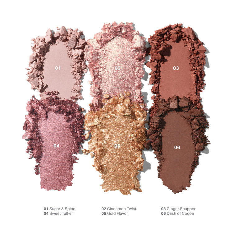 CHROMAPLUS 6-PAN EYESHADOW PALETTE OUTER SPICE