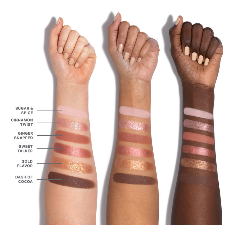 CHROMAPLUS 6-PAN EYESHADOW PALETTE OUTER SPICE