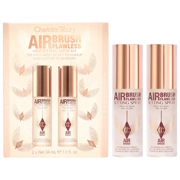 Charlotte Tilbury - Mini Airbrush Flawless Setting Spray Duo Gift Set
