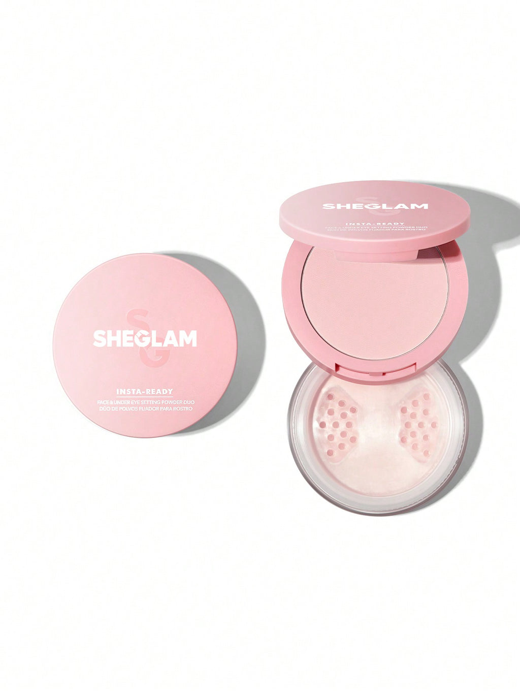 Polvos fijadores para rostro y contorno de ojos Insta-Ready Duo - Bubblegum