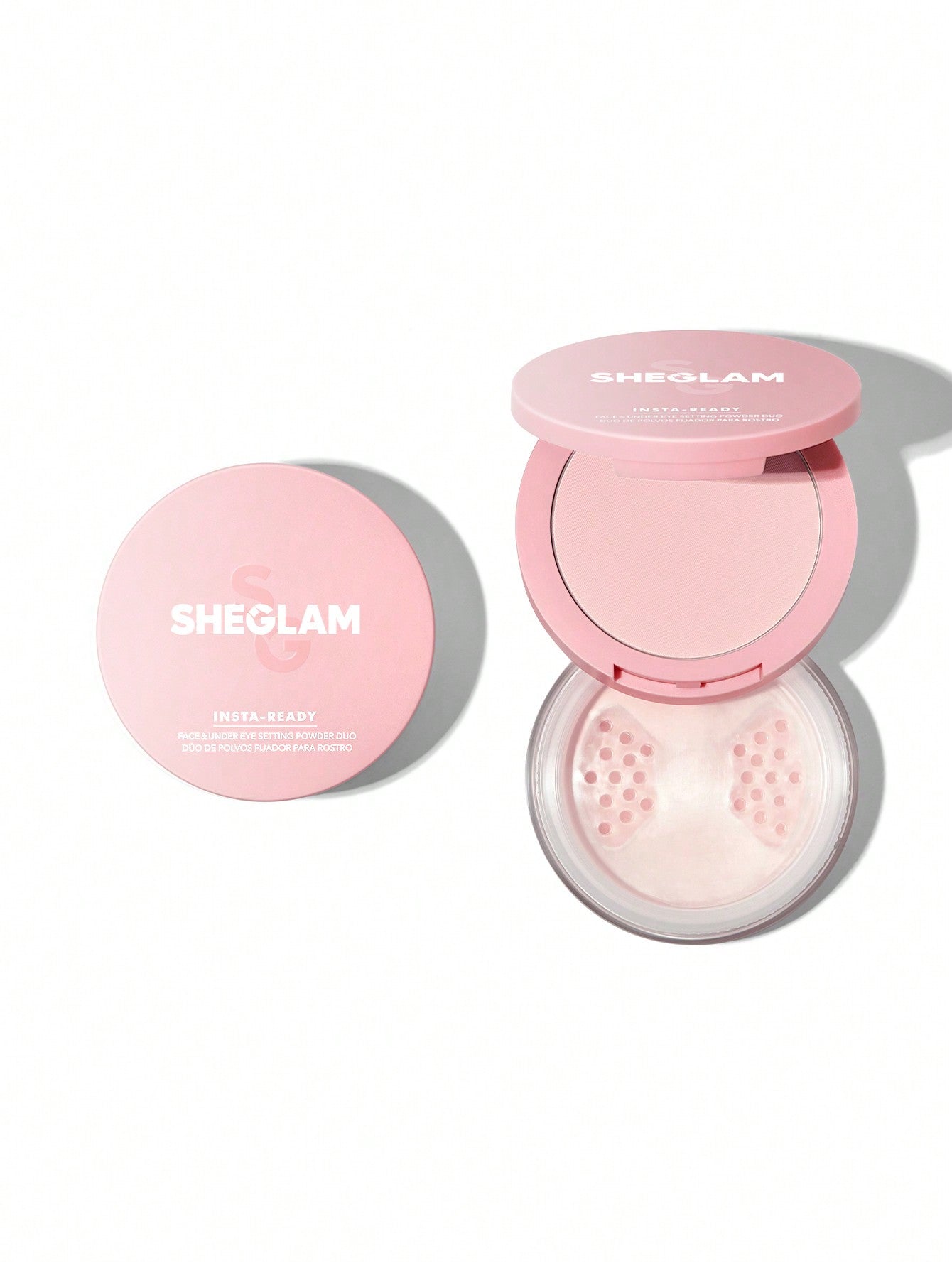 Polvos fijadores para rostro y contorno de ojos Insta-Ready Duo - Bubblegum