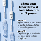 ELF Clear Brown & Lash Gel máscara