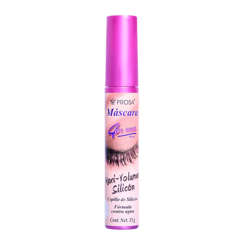 Máscara profesional PROSA WATERPROOF maxi-Volumen Silicón