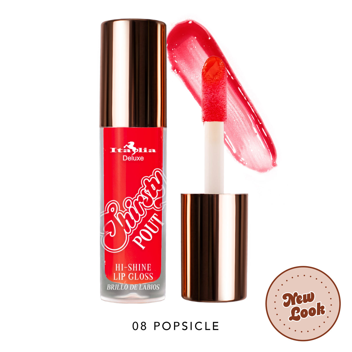 Brillo labial Italia Deluxe Thirsty Pout Hi-Shine Lip Gloss