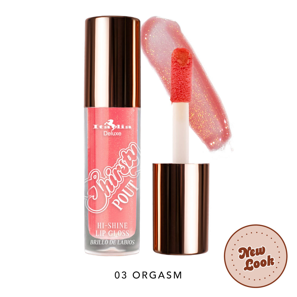 Brillo labial Italia Deluxe Thirsty Pout Hi-Shine Lip Gloss