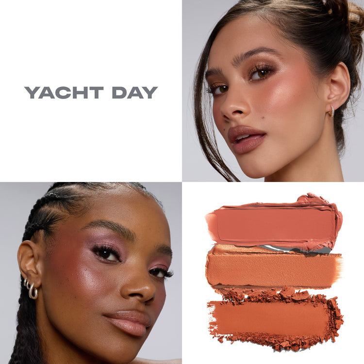 CHEEK THRILLS MULTI-FINISH FACE TRIO- Yacht day