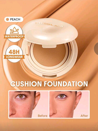 Base de maquillaje en formato cushion de larga duración