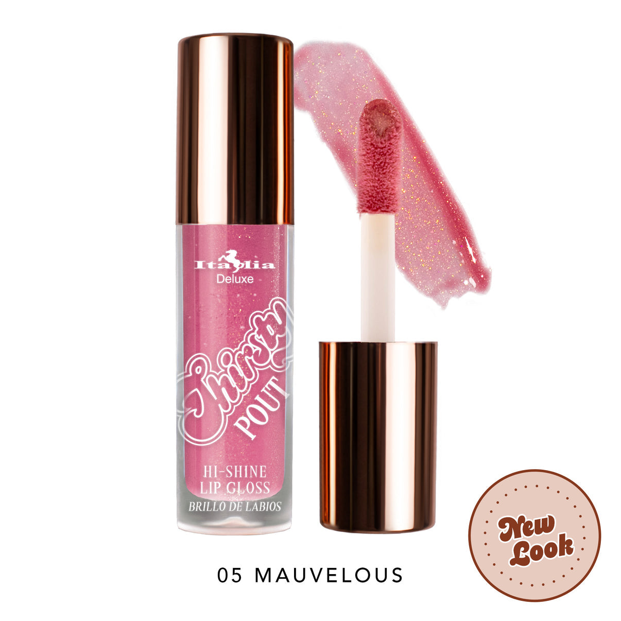 Brillo labial Italia Deluxe Thirsty Pout Hi-Shine Lip Gloss