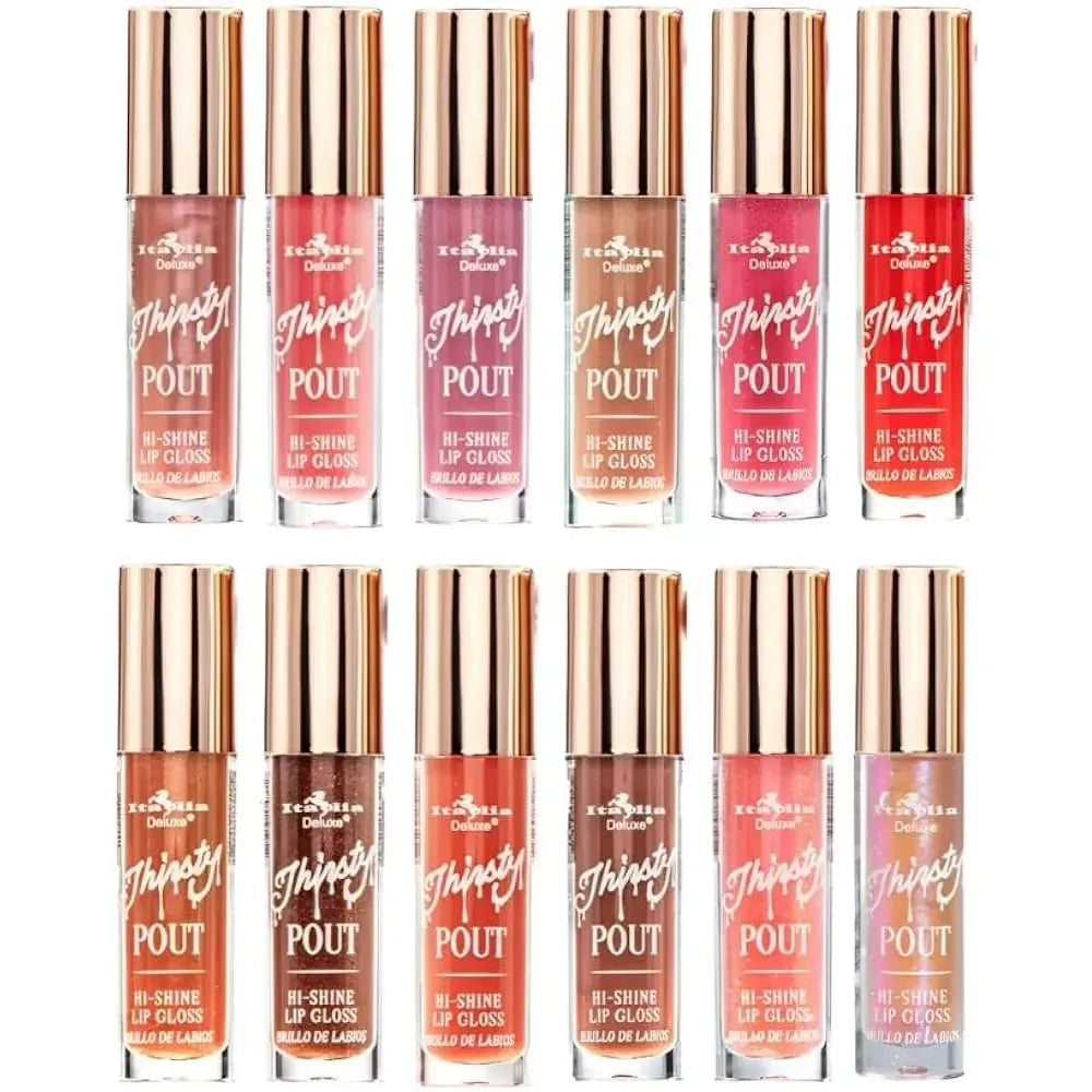 Brillo labial Italia Deluxe Thirsty Pout Hi-Shine Lip Gloss