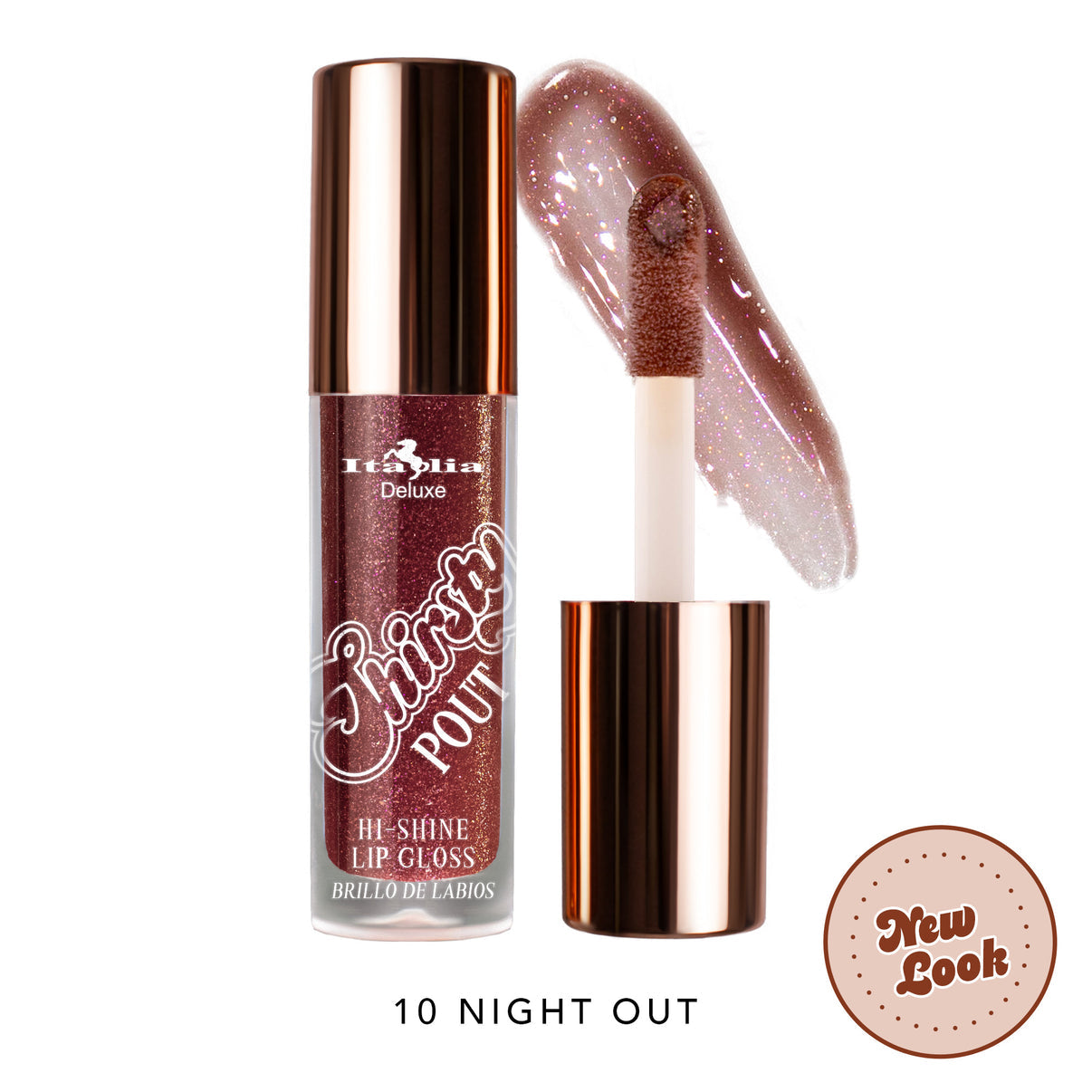 Brillo labial Italia Deluxe Thirsty Pout Hi-Shine Lip Gloss