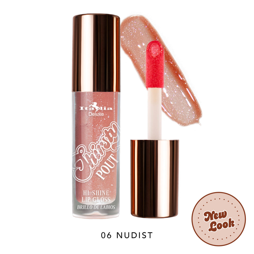 Brillo labial Italia Deluxe Thirsty Pout Hi-Shine Lip Gloss