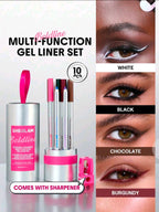 SHEGLAM Boldline Set de Delineador en Gel Multifunción de Larga Duración