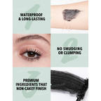 SHEGLAM Máscara Para Ojos All-in-one De Volumen Y Longitud 2 En 1