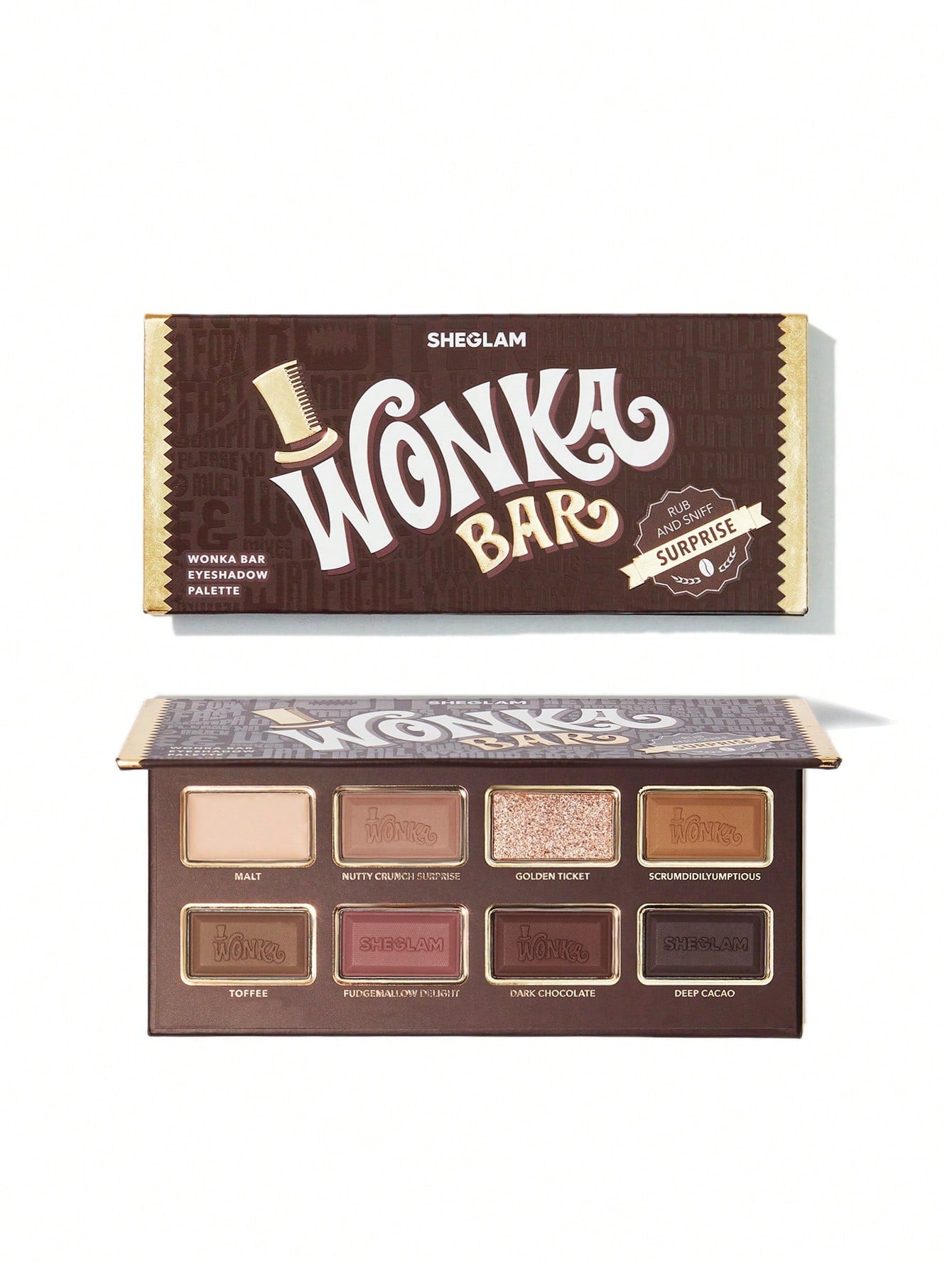 Paleta de sombras x Willy Wonka